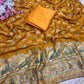 mono banglori with beautiful piping saree