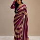 Space silk Blooming With jarkhan Work Saree