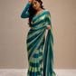 Space silk Blooming With jarkhan Work Saree