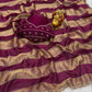 Space silk Blooming With jarkhan Work Saree