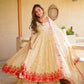 PREMIUM READYMADE LUXURY ANARKALI SUIT SET [3 PIS]