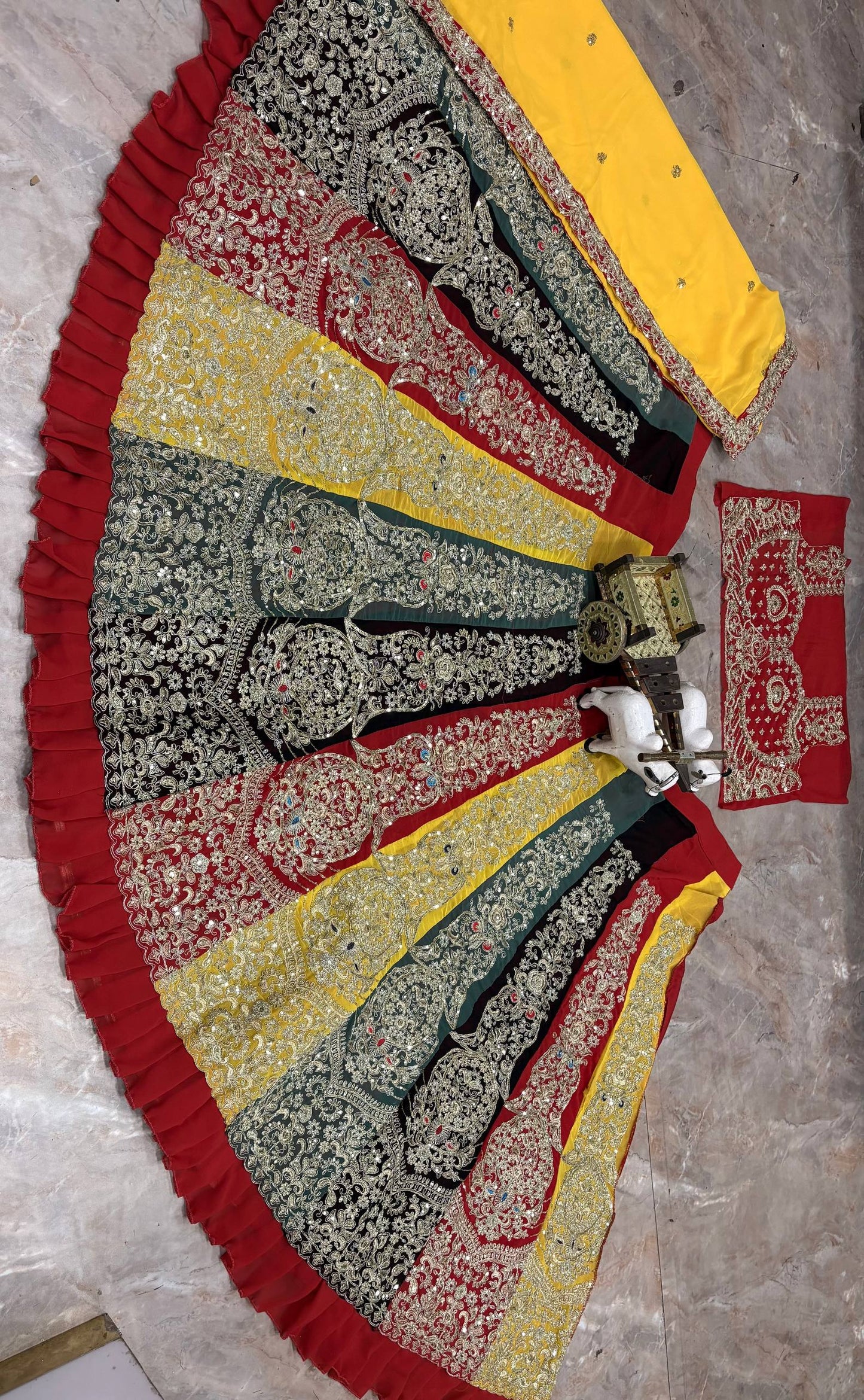 Premium Quality Faux Georgette Lehenga Choli