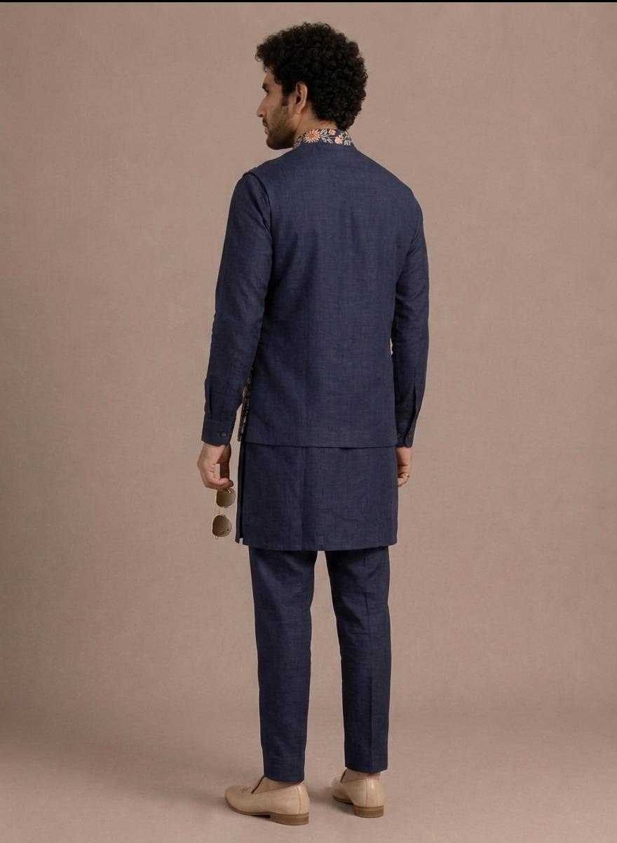 Premium Men’s Koti Kurta Set
