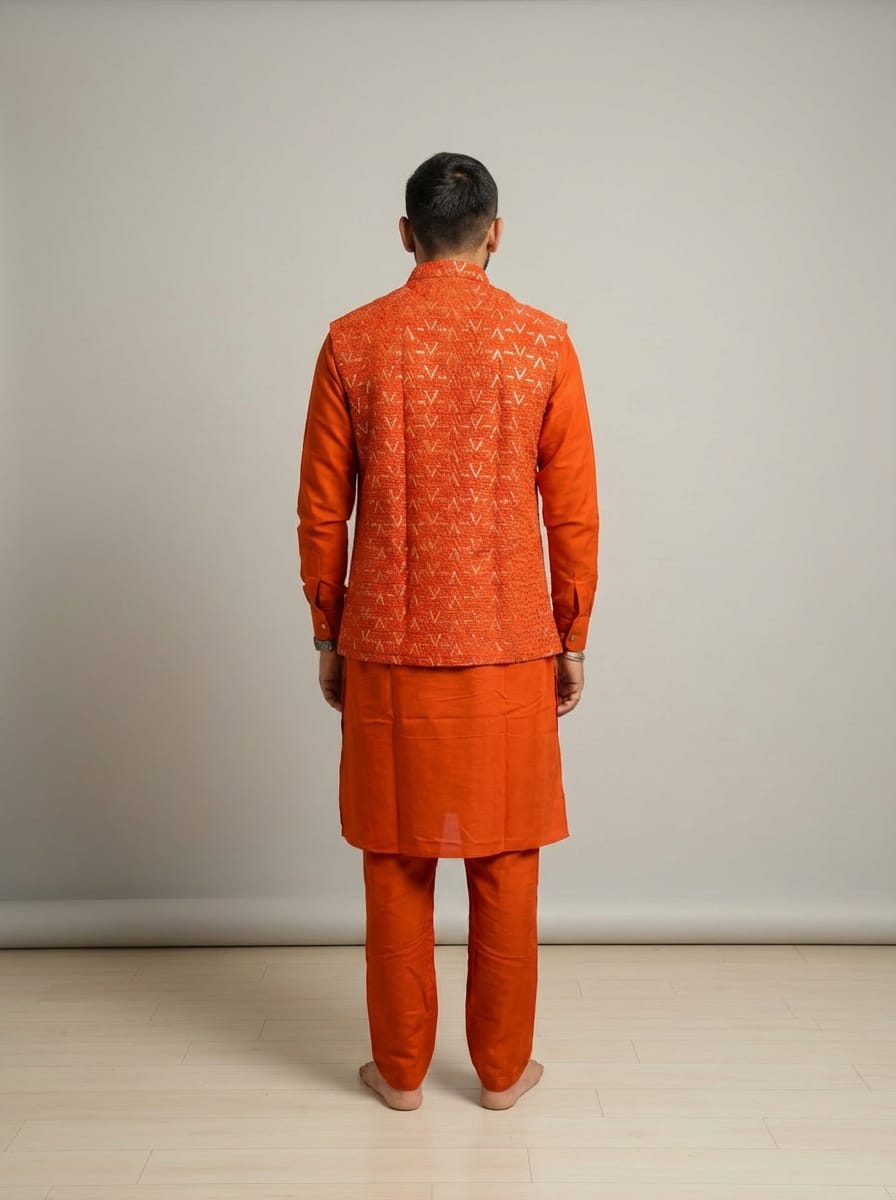Premium Quality Men’s Koti Kurta Set
