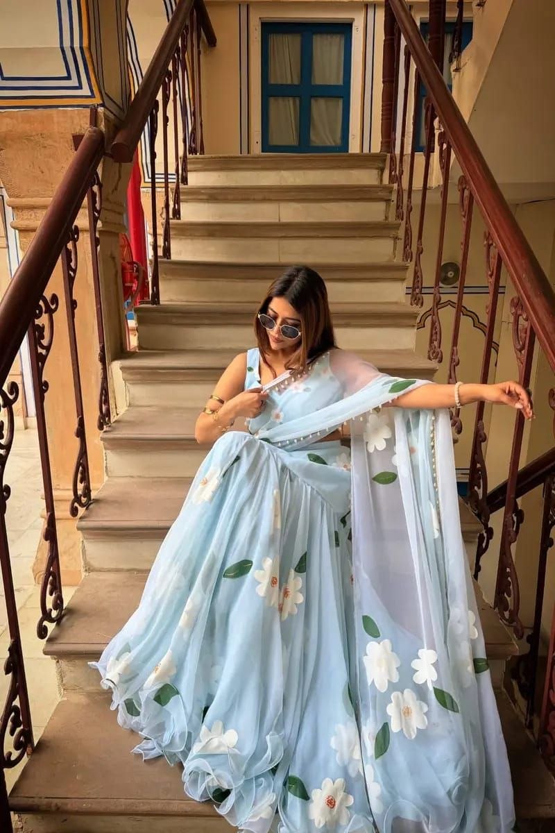 Presenting You Most Beautiful Latest Ready To Wear Lehenga Saree