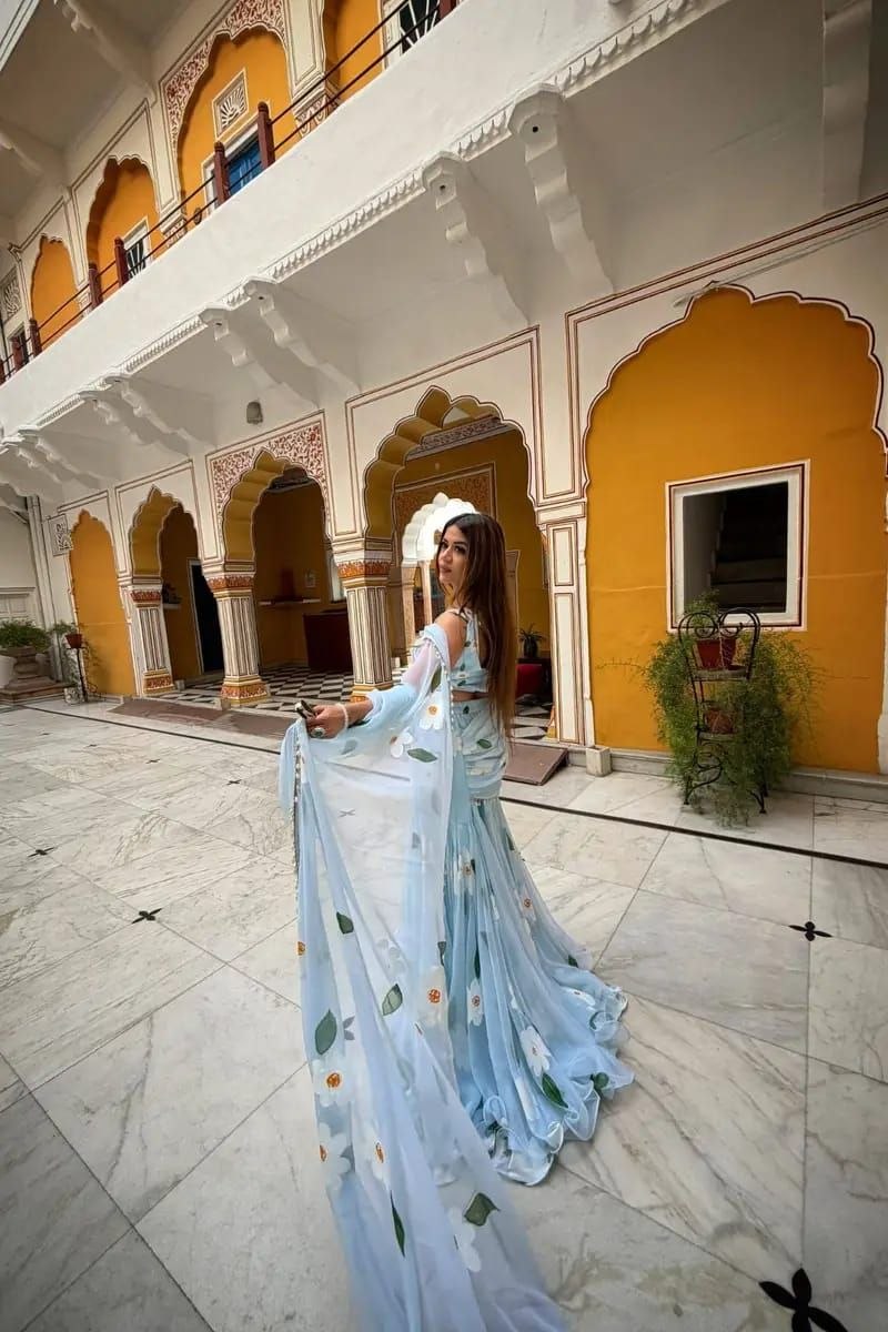 Presenting You Most Beautiful Latest Ready To Wear Lehenga Saree