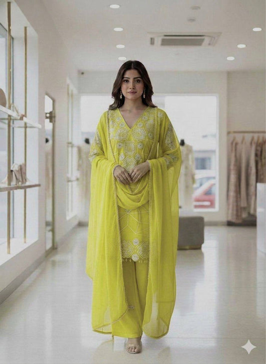 EID EXCLUSIVE AND TRENDY FOR WEDDING SEASON PLAZZO