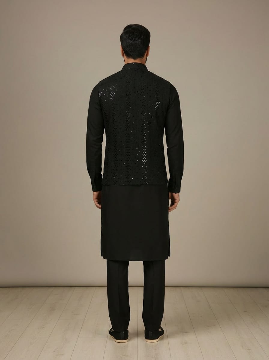 Premium Men’s Koti Kurta Set