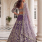 Butterfly Net Sequins and Codding Embroidery Work Fabric