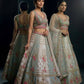 Premium Quality Tabby Silk Coding Sequins Work Lehenga