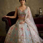 Premium Quality Tabby Silk Coding Sequins Work Lehenga