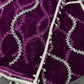 Net Bidds sequence pearls Embroidery Work Saree