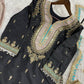 MAHIRA KHAN INSPIRED SEQUENCE EMBROIDERY WORKED TOP PLAZZO