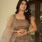 Net Zari Sequence embroidery lehenga choli