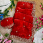 Very soft elegant nd rich look fendy sartin saree