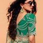 Premium moss chiffon Saree
