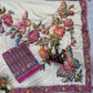 Soft Chinnon Sulk Fabric with beautiful Butterfly Saree