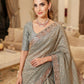 Wedding Wear Pure Kanjivarm Silk Beads Work Saree