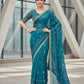 Fandy Satin Silk Designer Embroidery work of 3mm Sequins Saree