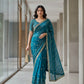 Fandy Satin Silk Designer Embroidery work of 3mm Sequins Saree