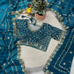 Fandy Satin Silk Designer Embroidery work of 3mm Sequins Saree