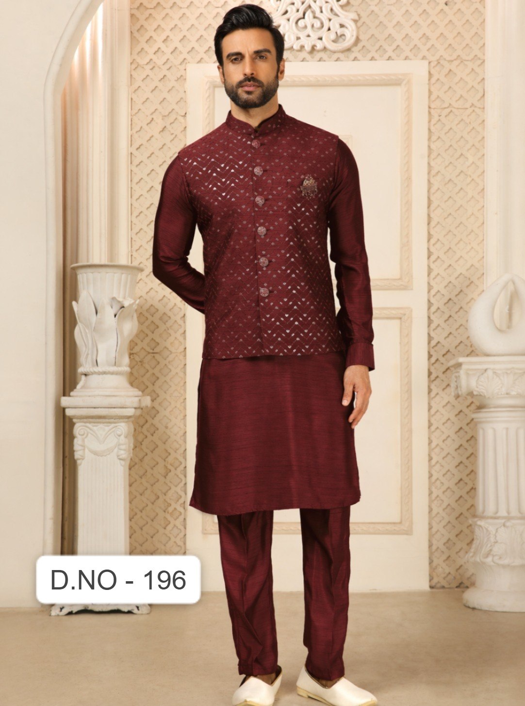 Premium Men’s Koti Kurta Set