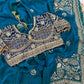 Presenting our stunning Space Satin Saree