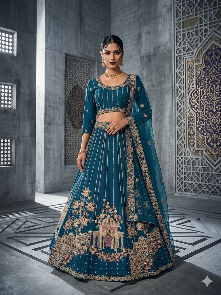 Presenting You Most Beautiful Latest Designer Lehenga Collection