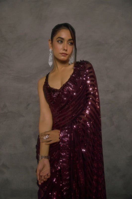 New Bollywood BlockBuster Design Launching sequence saree