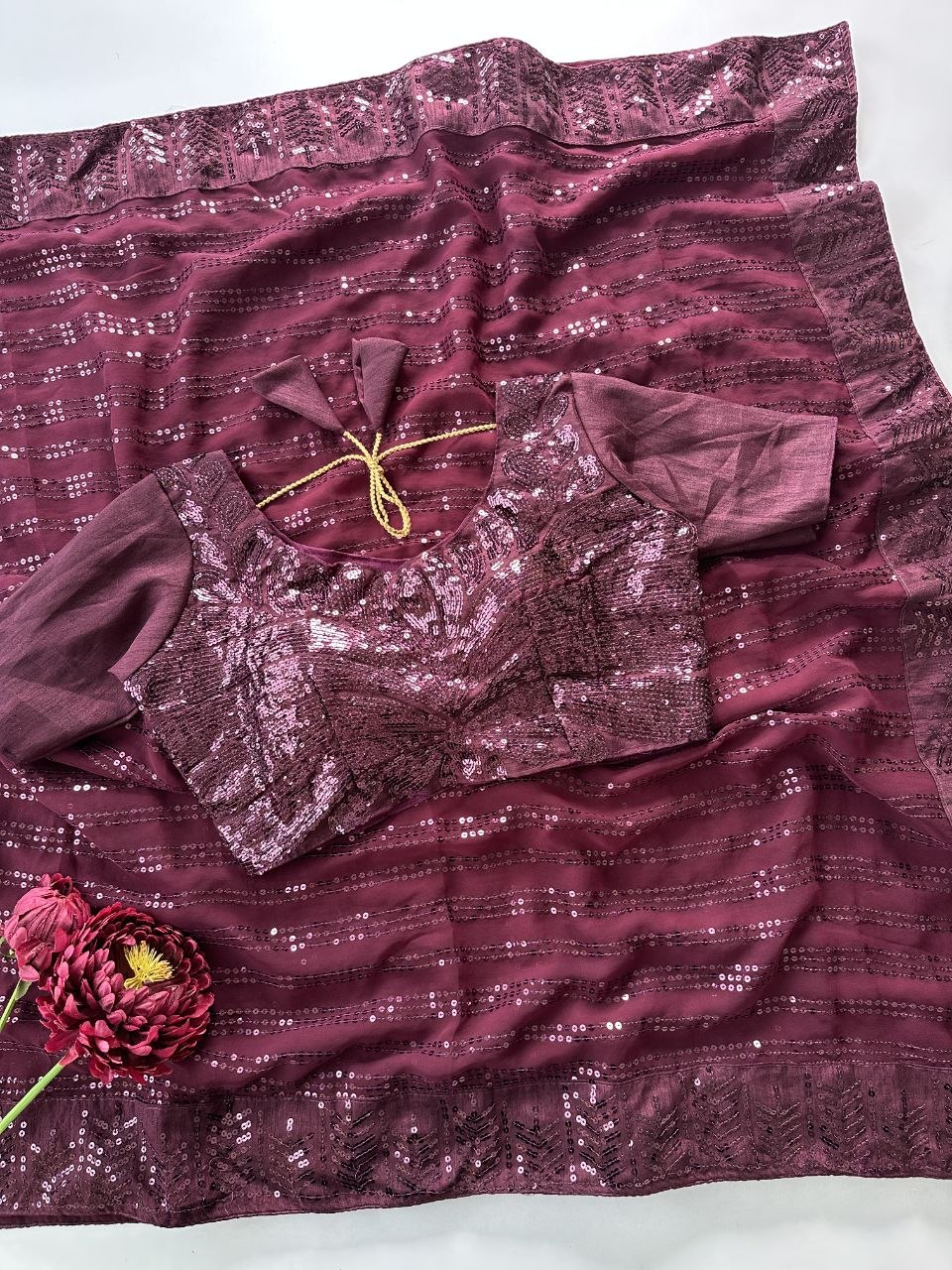 New Bollywood BlockBuster Design Launching sequence saree
