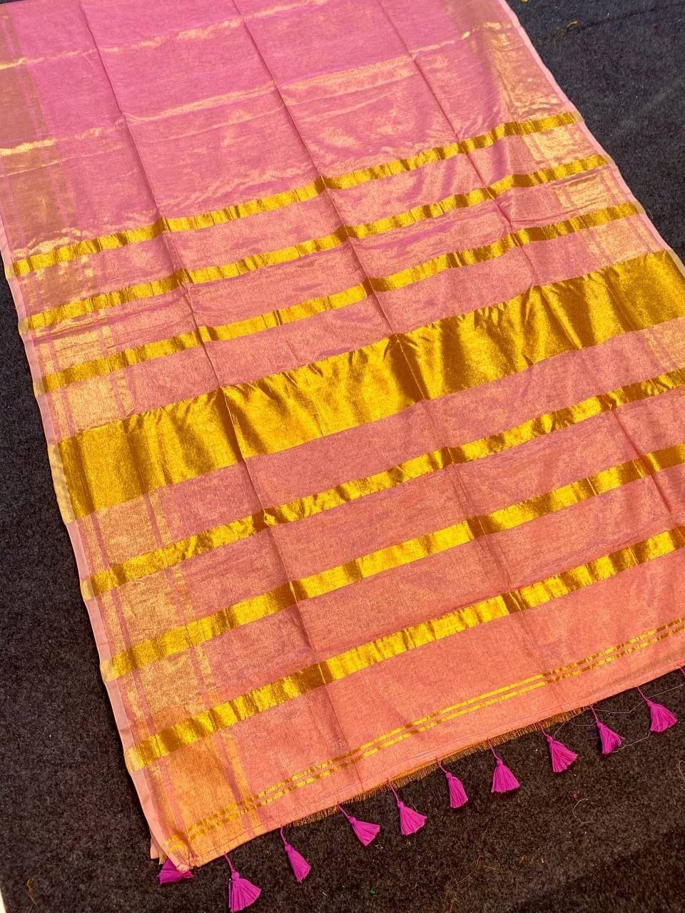elegant saree is crafted from lightweight saree