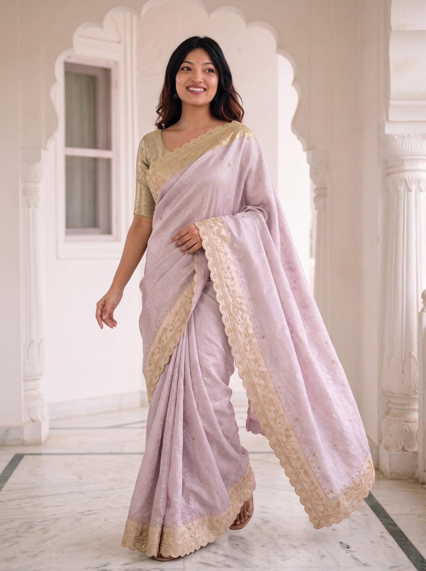 Wedding Wear Pure Kanjivarm Silk Work Saree