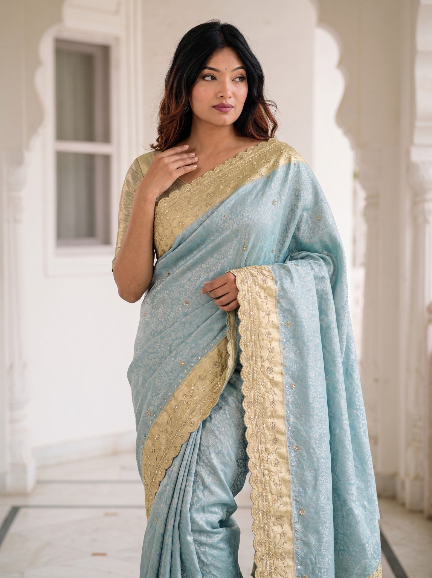 Wedding Wear Pure Kanjivarm Silk Work Saree