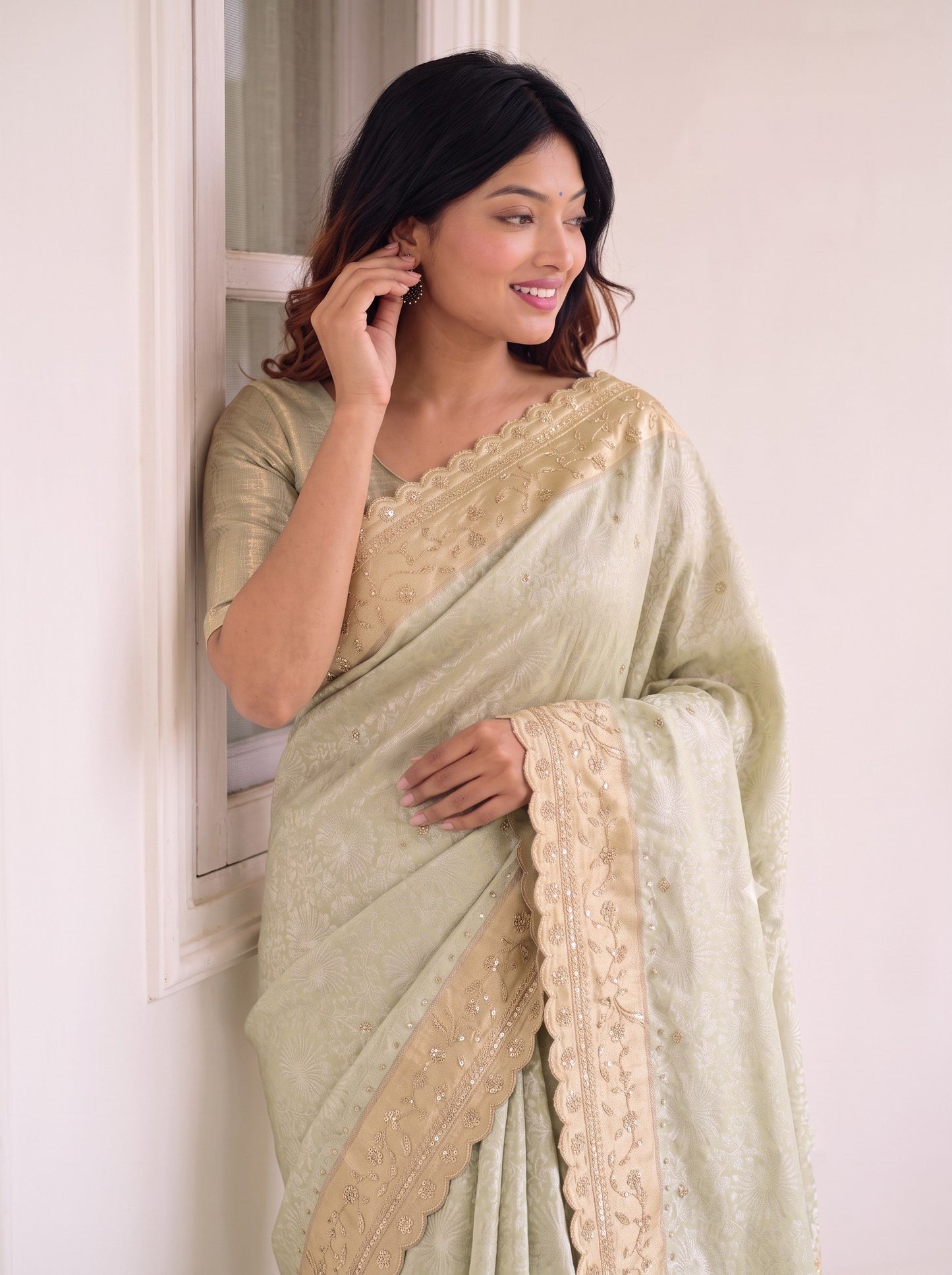 Wedding Wear Pure Kanjivarm Silk Work Saree