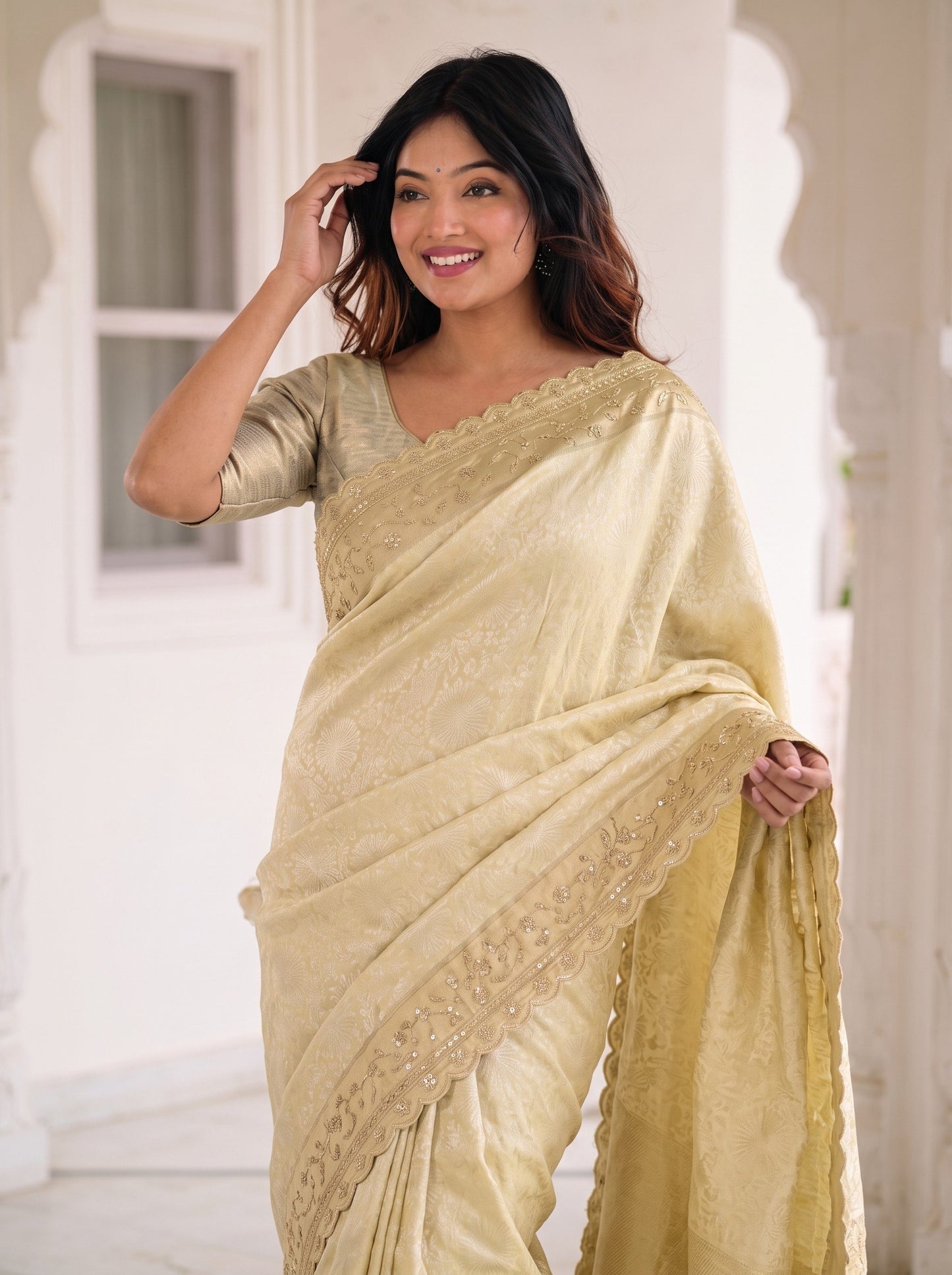 Wedding Wear Pure Kanjivarm Silk Work Saree