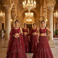 Premium Quality Butterfly Net Coding Sequence Work Lehenga
