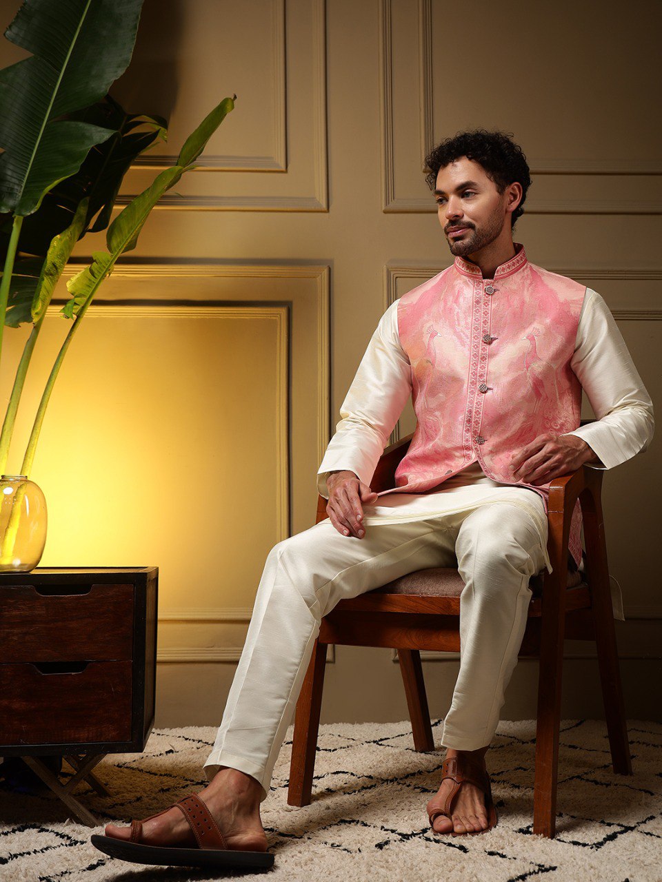 Presenting Koti Kurta With Pant set