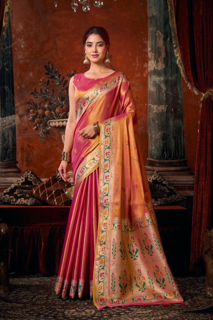 Premium Tissue Silk Saree Collection