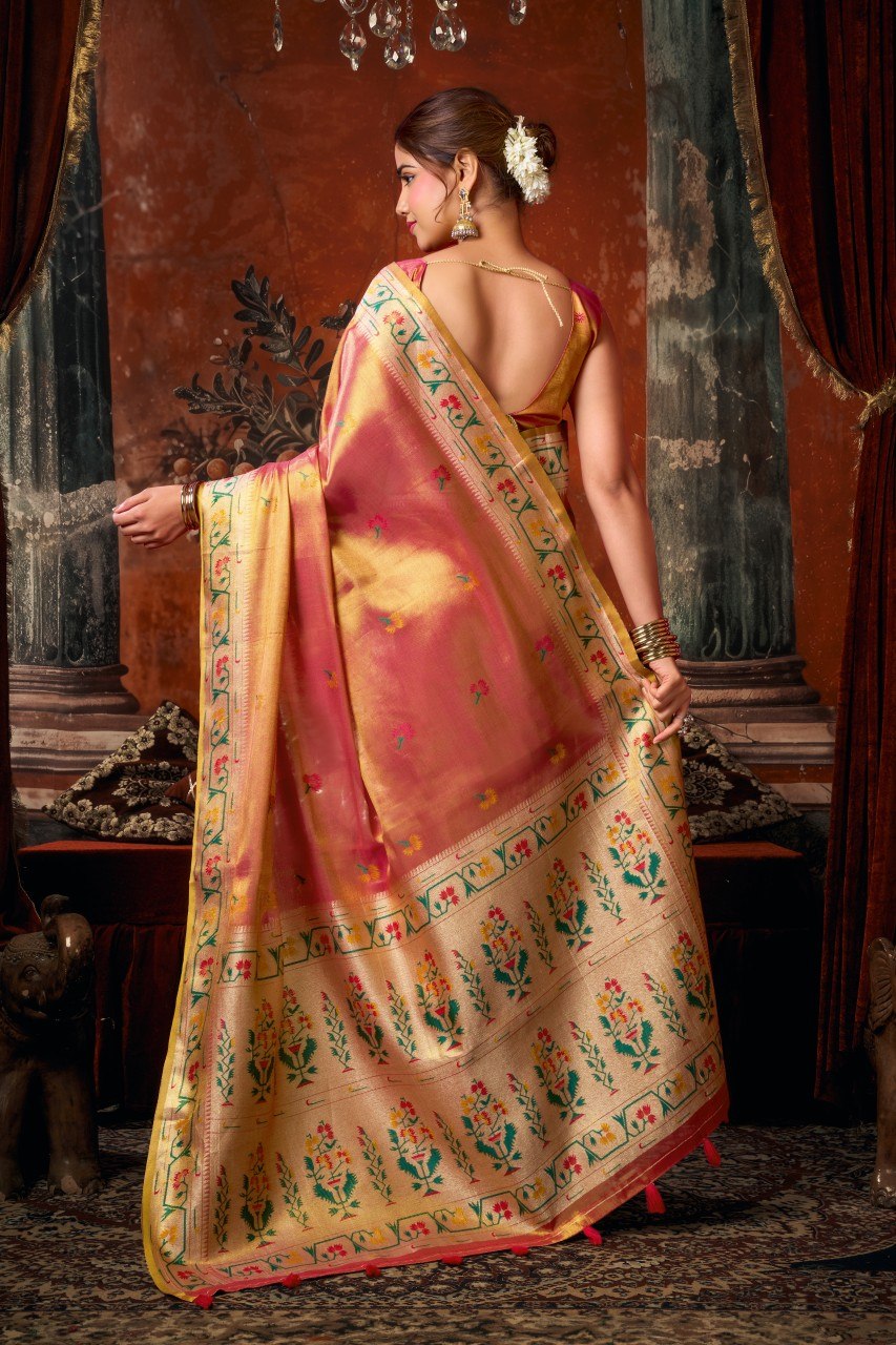 Premium Tissue Silk Saree Collection