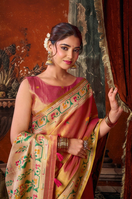 Premium Tissue Silk Saree Collection