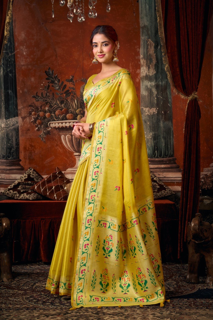 Premium Tissue Silk Saree Collection