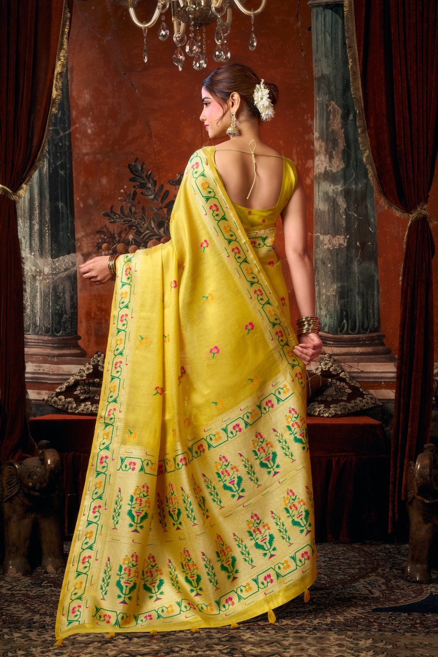 Premium Tissue Silk Saree Collection