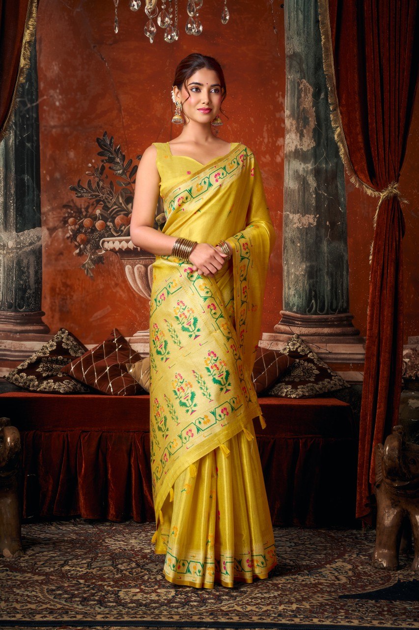 Premium Tissue Silk Saree Collection
