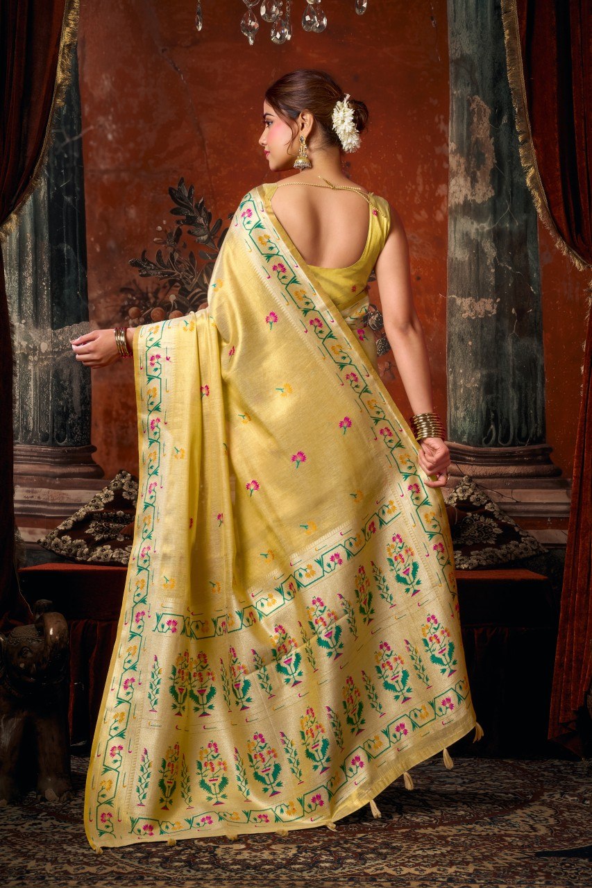 Premium Tissue Silk Saree Collection