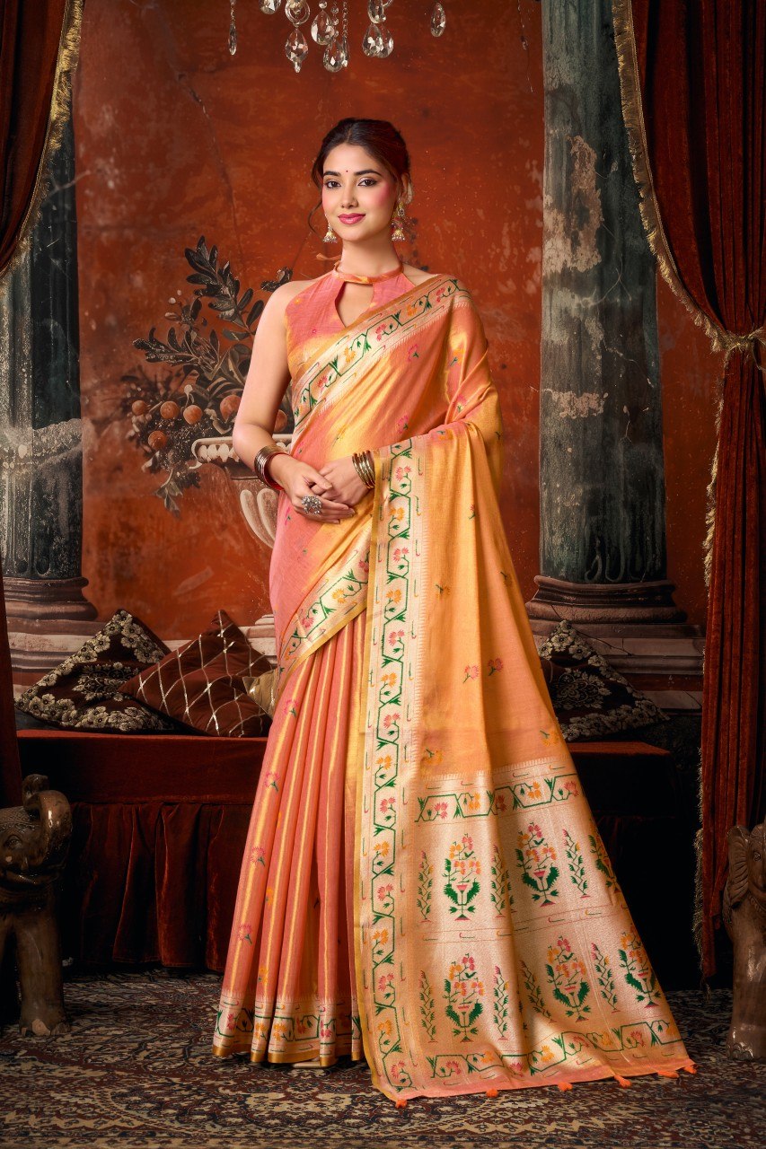 Premium Tissue Silk Saree Collection