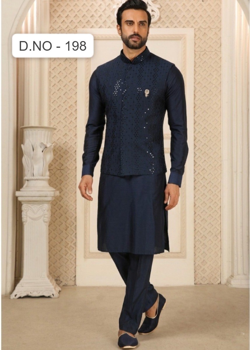 Premium Men’s Koti Kurta Set