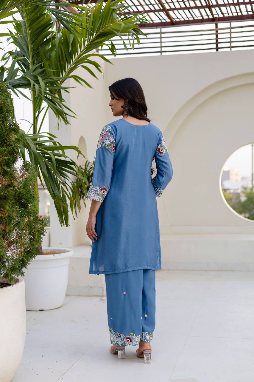 Presenting New Ready Made kirti Plazzo With Dupatta Collection