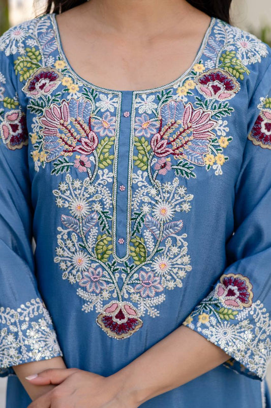Presenting New Ready Made kirti Plazzo With Dupatta Collection
