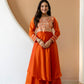 New Ready-made Collection With Fandy Silk Gown