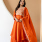 New Ready-made Collection With Fandy Silk Gown